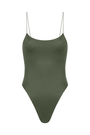 the sculpting C in olive