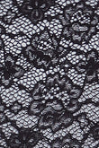 the lace C bralette in black