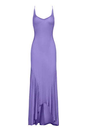 chloe dress in lavender