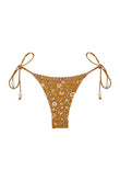 praia bottom in mini floral amber