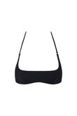 hamaca top in black eco compression