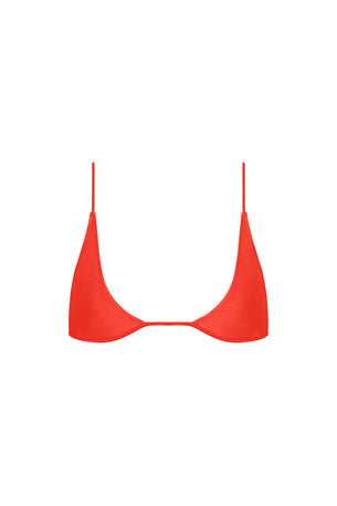 universo bralette in tomato soft compression
