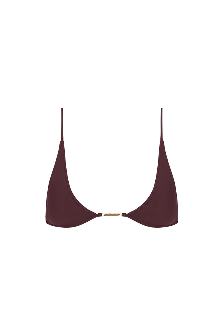 universo chain bralette in kalamata soft compression
