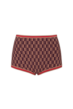 isla short in toffee duafe