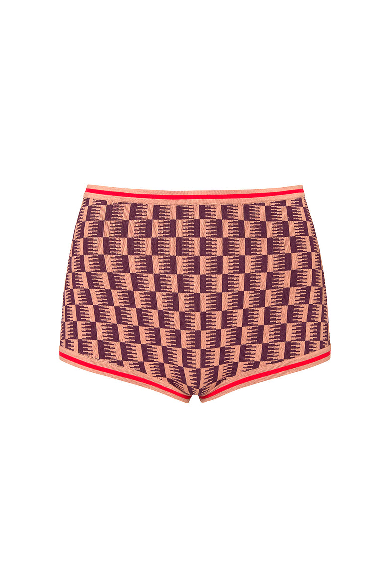 isla short in toffee duafe