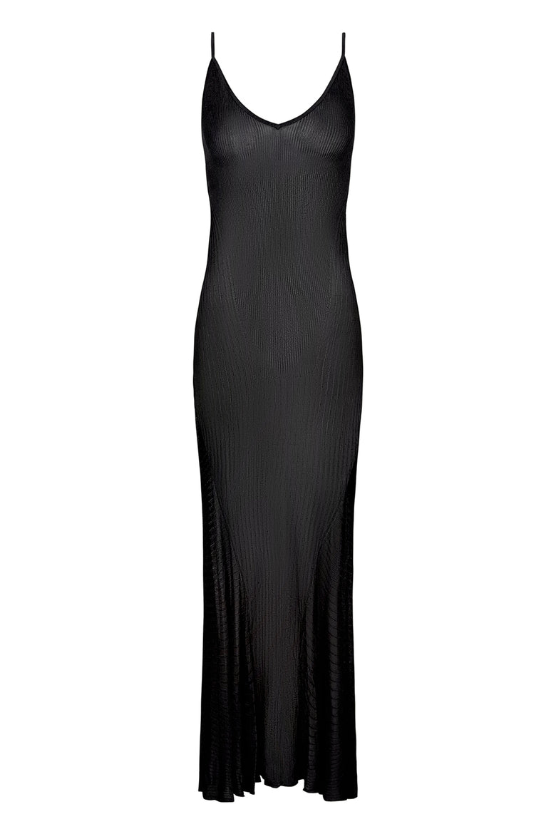 chloe dress in black