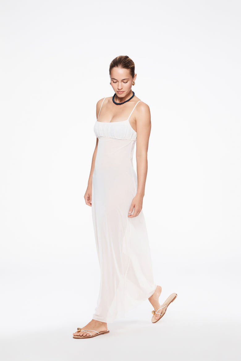 fairy dress in ivory mesh tropic of c fairy dress in ivory mesh tropic of c