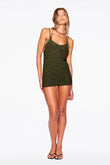 mira dress in olive