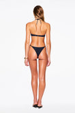hamaca top in black eco compression