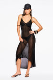 chloe dress in black