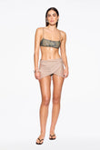 lumiere skirt in sequin mineral