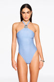 halo one piece in sky lurex