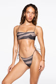 the C bralette in zebra