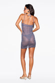 vida dress in smoke