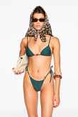 globe equator top in midnight jade