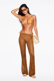 vida pants in rust