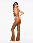 vida pants in rust