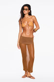 tierra skirt in rust