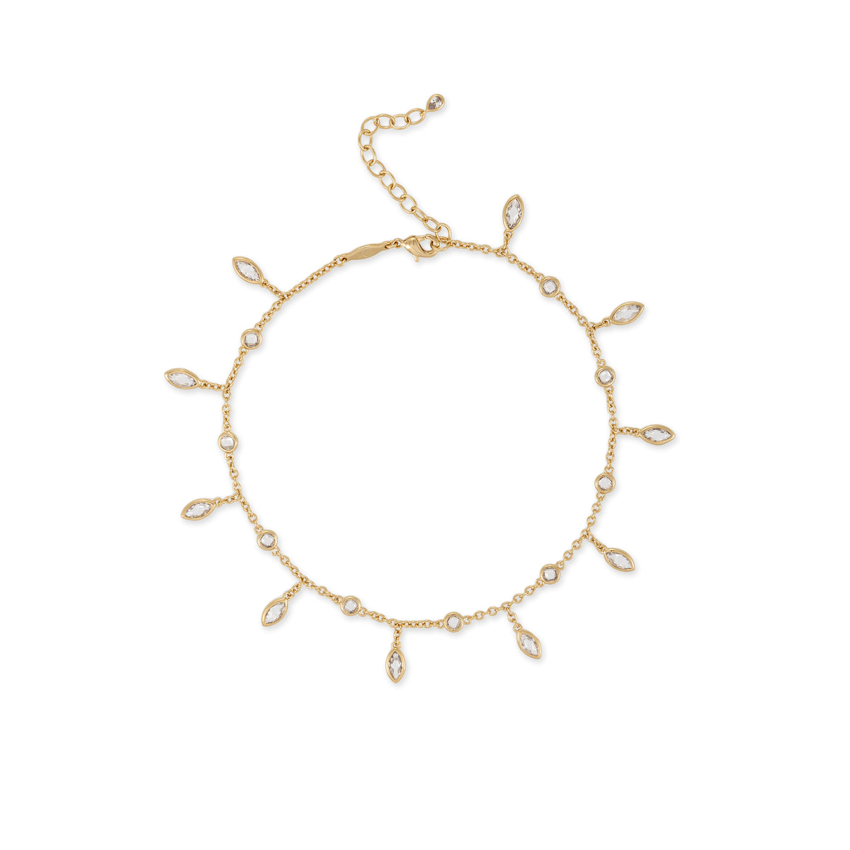 jacquie aiche x toc saturn anklet