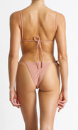 equator top in blush eco terry