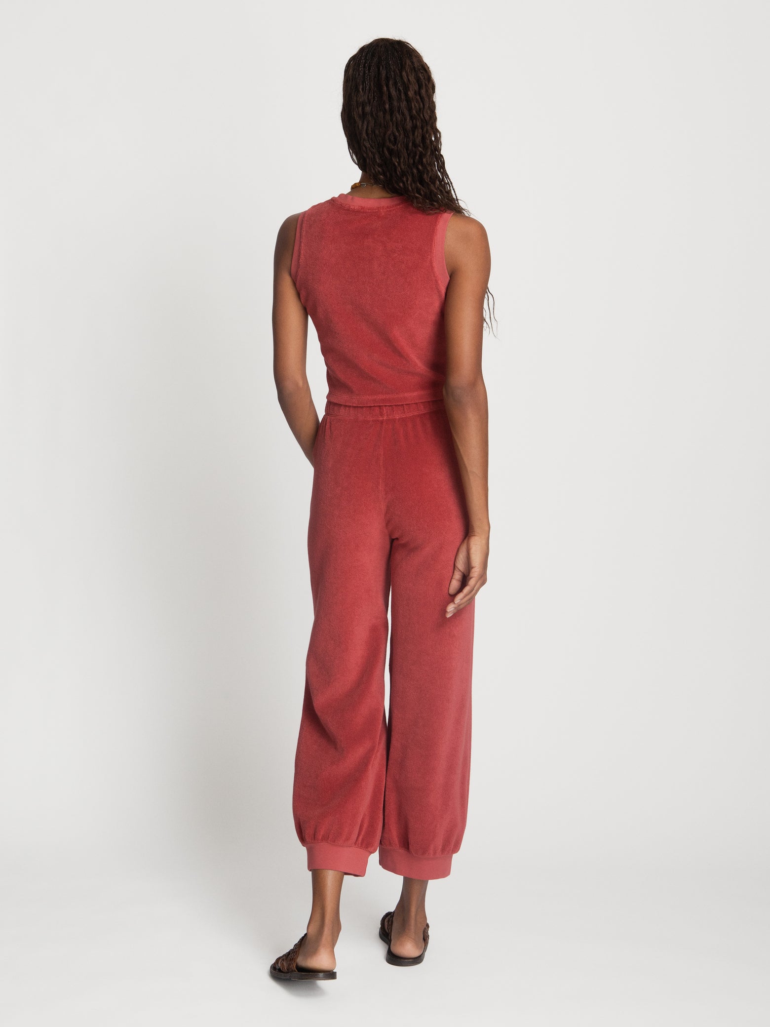 The Lito Low Rise Flare Pants in Terry – Suzie Kondi