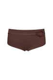 santorini short in coffee lurex