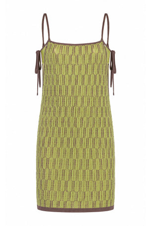sundown dress in meadow