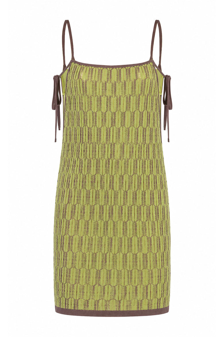 sundown dress in meadow