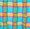 aqua plaid