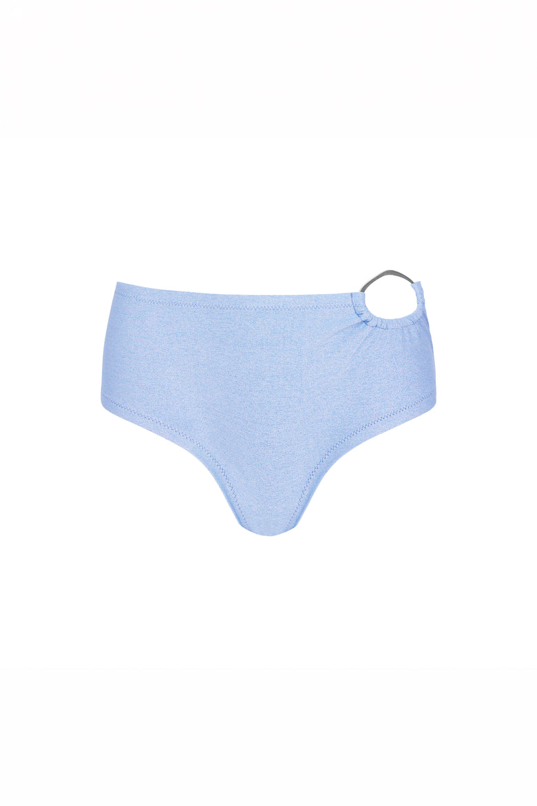 orb santorini short in sky lurex