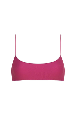 the C bralette in orchid texture