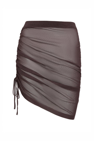 desire skirt in tobacco