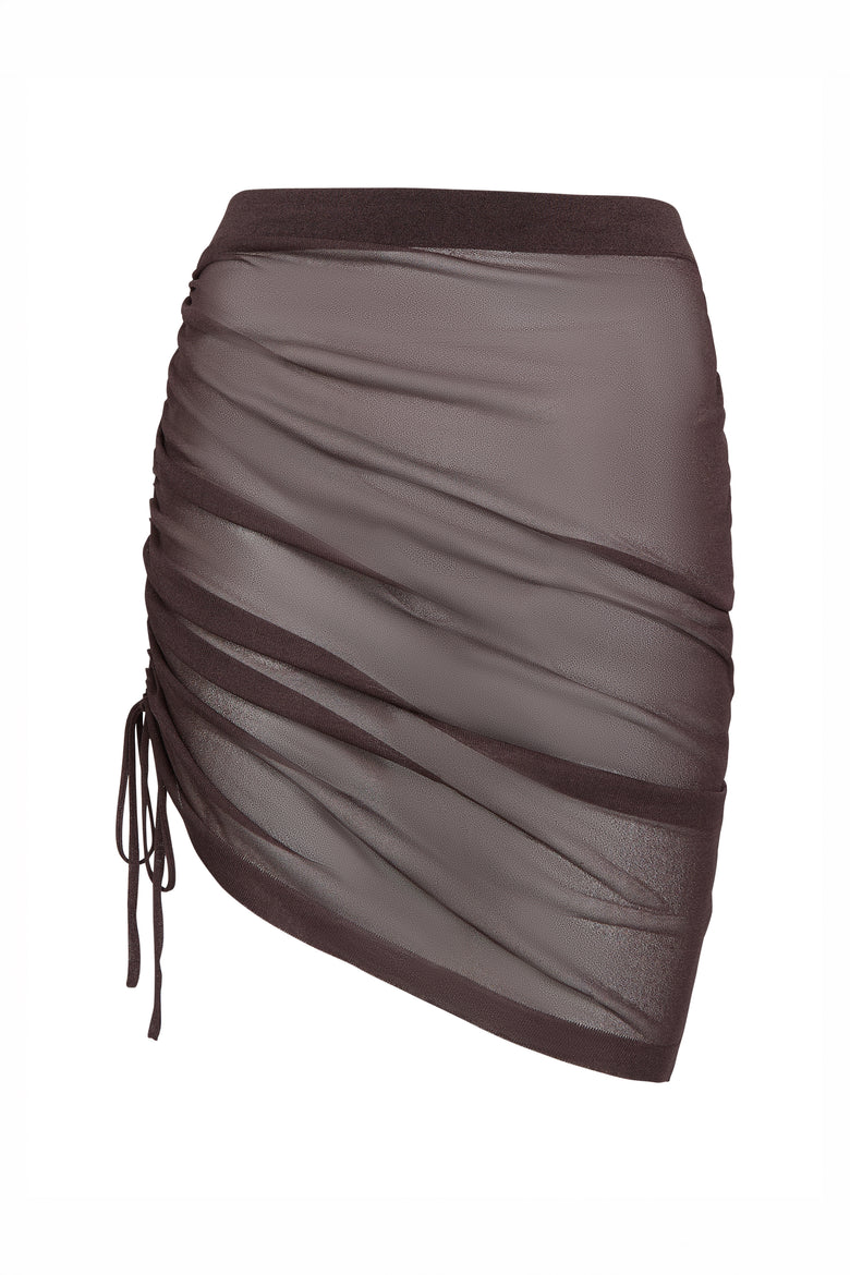 desire skirt in tobacco