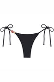 luxe praia bottom in black terra
