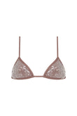 sequin equator top in driftwood