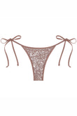 sequin praia bottom in driftwood