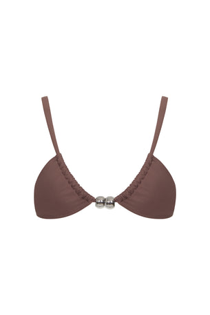 dome solanas top in driftwood