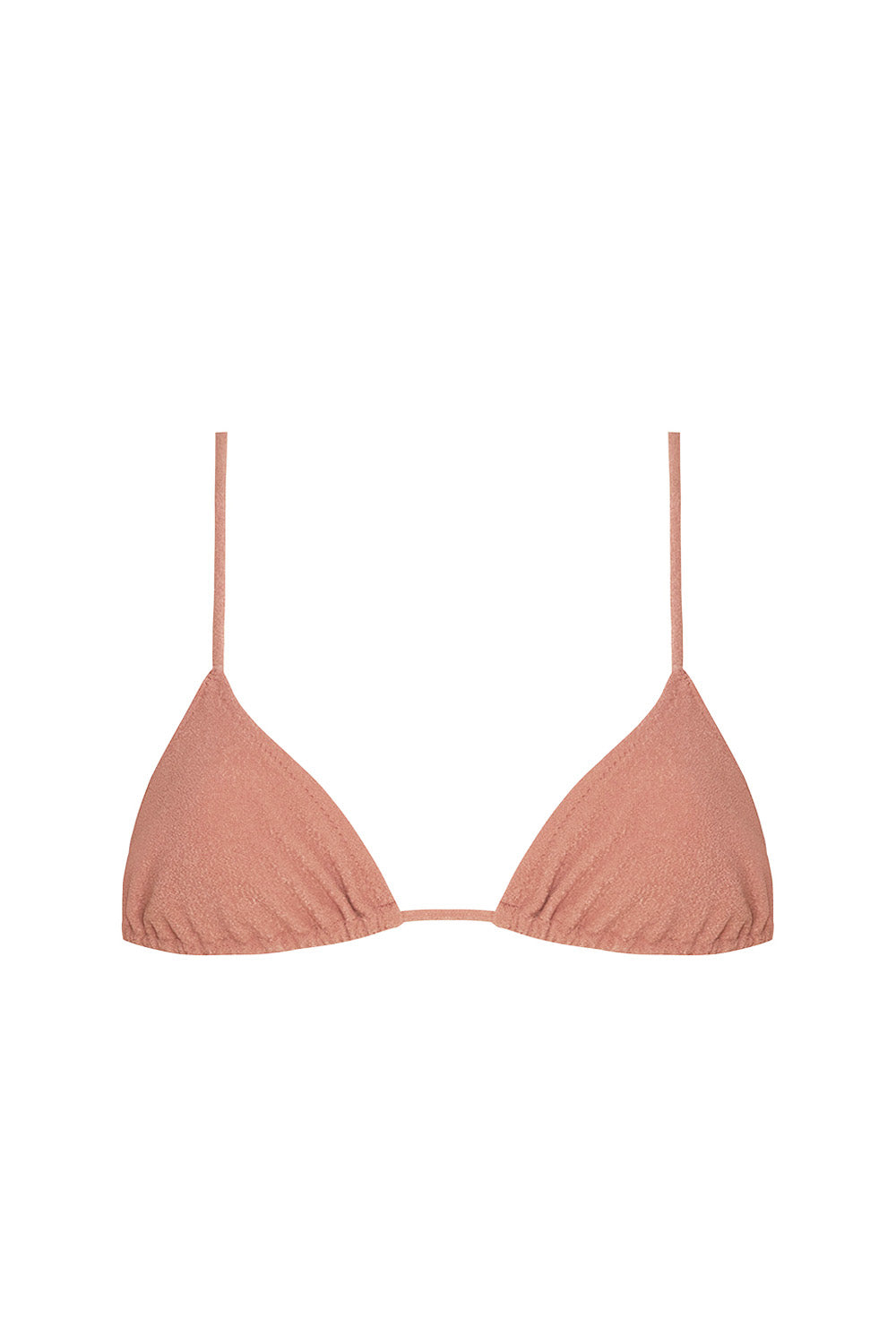 equator top in blush eco terry – tropic of c