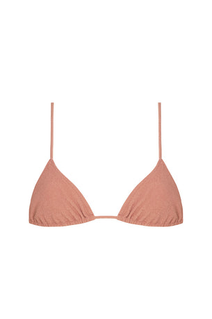 equator top in blush eco terry