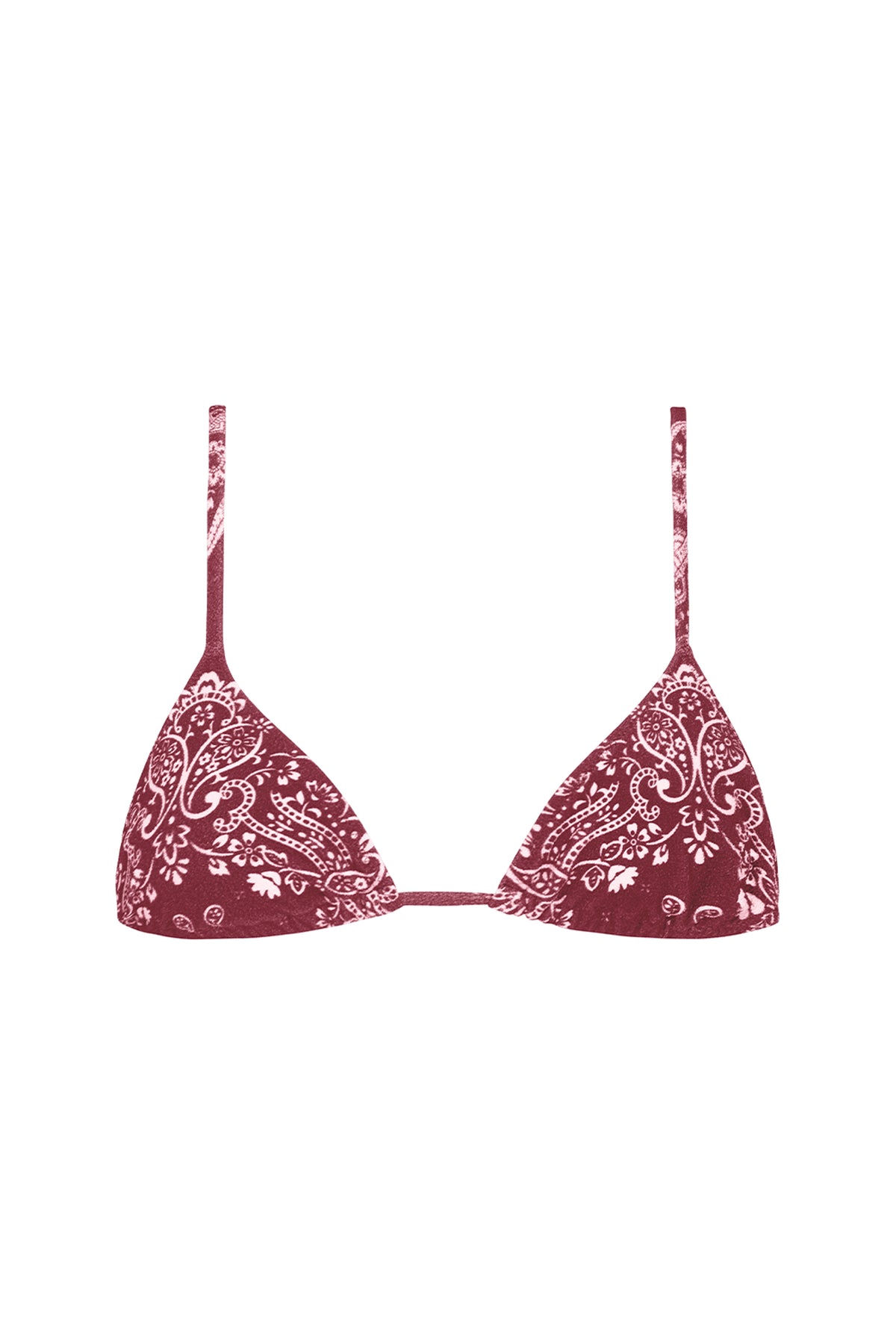 equator top hibiscus bandana eco terry