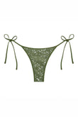 sequin praia bottom in fern