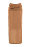 tierra skirt in rust