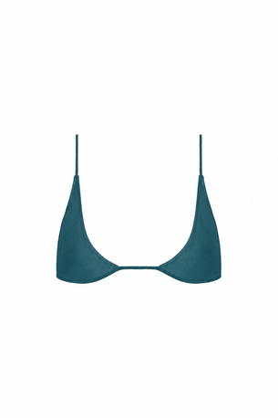 universo bralette in midnight jade