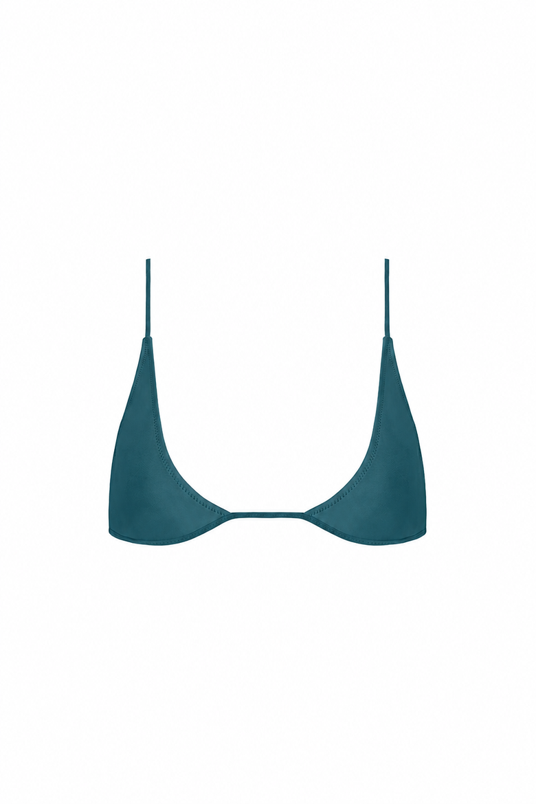 universo bralette in midnight jade