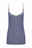 mira dress in smoke
