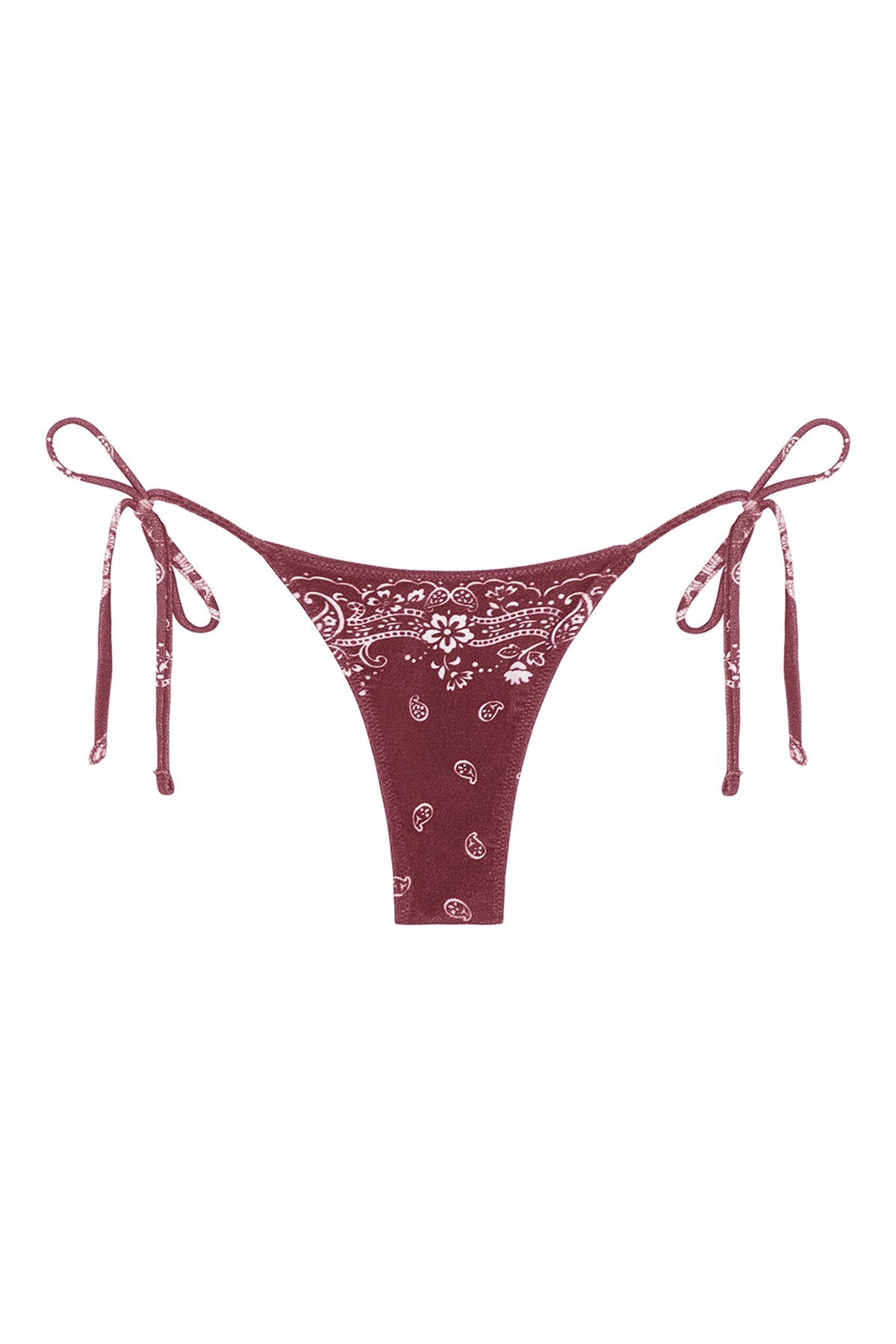 praia bottom hibiscus bandana eco terry