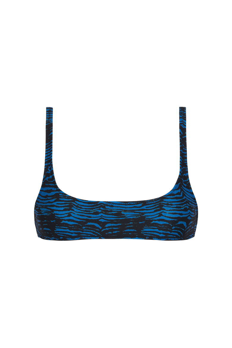 skinny bralette in spine aegean
