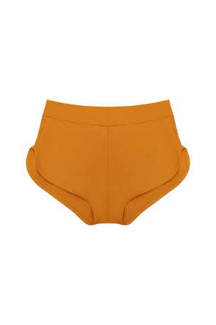 swim shorts in marigold