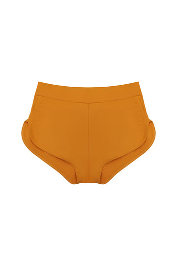 swim shorts in marigold