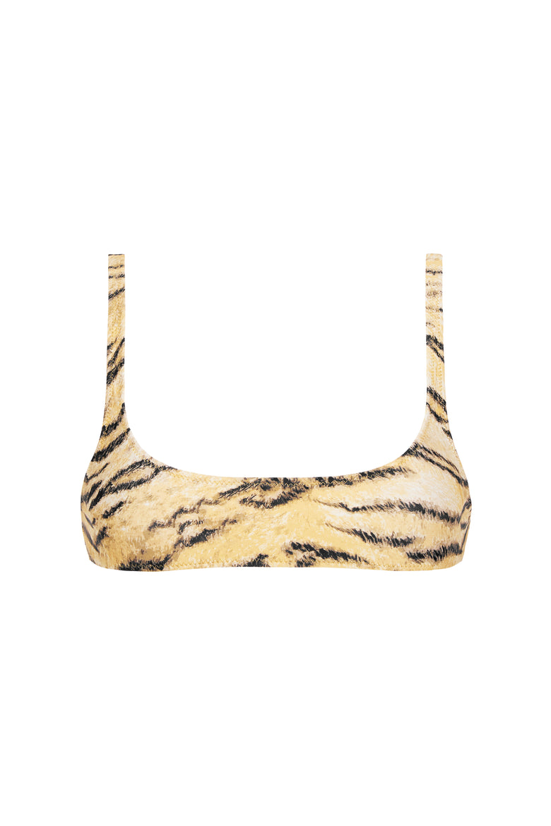 skinny bralette in tigresa